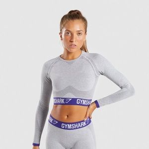 Gymshark flex long sleeve crop top